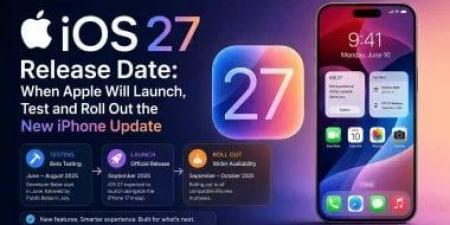 iPhone 11 ما زال فى القائمة.. كل أجهزة آيفون التي ستحصل على iOS 27