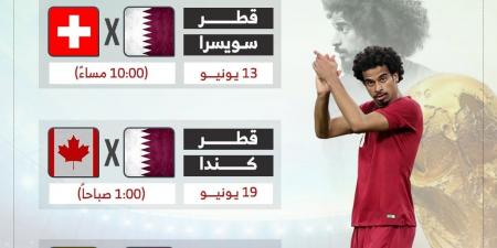 كأس العالم 2026.. مواعيد مباريات منتخب قطر فى دور المجموعات