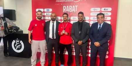 الغريب ينتزع الميدالية الفضية في الدوري العالمي للكاراتيه