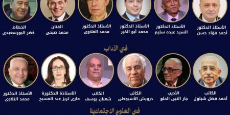 تعرف على المرشحين بالقائمة القصيرة لجائزة الدولة التقديرية فى العلوم الاجتماعية