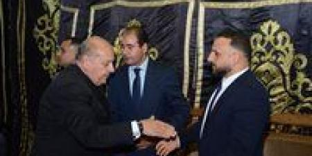 وكيل مجلس النواب النائب محمد الوحش يقدم واجب العزاء في وفاة الزميل مصطفى الشربيني..فيديو