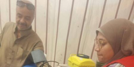 صحة السويس تنظم قافلة طبية للكشف على أمراض العيون والأمراض المزمنة
