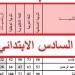 ملف PDF لنتائج السادس الابتدائي الدور الثالث 2025: بالاسم والرقم الامتحاني