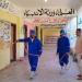 تعقيم اللجان بالإسماعيلية قبل انطلاق التصويت بانتخابات مجلس النواب