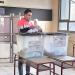 شباب حلوان يتوافدون على لجان الاقتراع