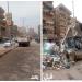 محافظ الجيزة يتفقد حالة النظافة بمتفرعات شارعي فيصل والهرم وعثمان محرم