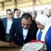 رئيس الوزراء يفتتح مصنع شركة "بوريكس للزجاج المحدودة" بمنطقة السخنة الصناعية