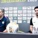 عمر جابر يحضر المؤتمر الصحفى لمباراة الزمالك واتحاد العاصمة