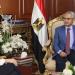 محافظ بني سويف يلتقى مدير برنامج الأغذية العالمي في مصر