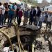 الدفع بـ 18 سيارة كسح لشفط مياه كسر خط الـ 500 مم بمنطقة الحادقة بالفيوم