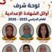 محافظ البحيرة تهنئ أوائل الإعدادية هاتفيًا: أنتم نماذج مشرفة وصناع مستقبل المحافظة