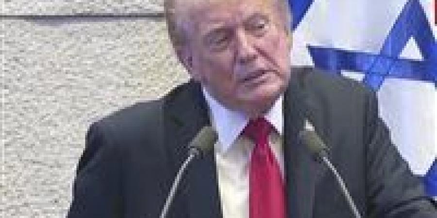 ترامب
      في
      الكنيست:
      القدس
      عاصمة
      إسرائيل..
      وأمريكا
      لن
      تسمح
      بعودة
      7
      أكتوبر