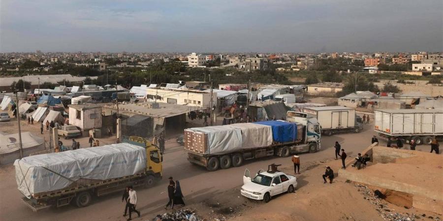 قرار
      من
      الاحتلال
      بشأن
      دخول
      المساعدات
      إلى
      غزة..
      ومفاجأة
      من
      ترامب
      تتعلق
      بسلاح
      حماس