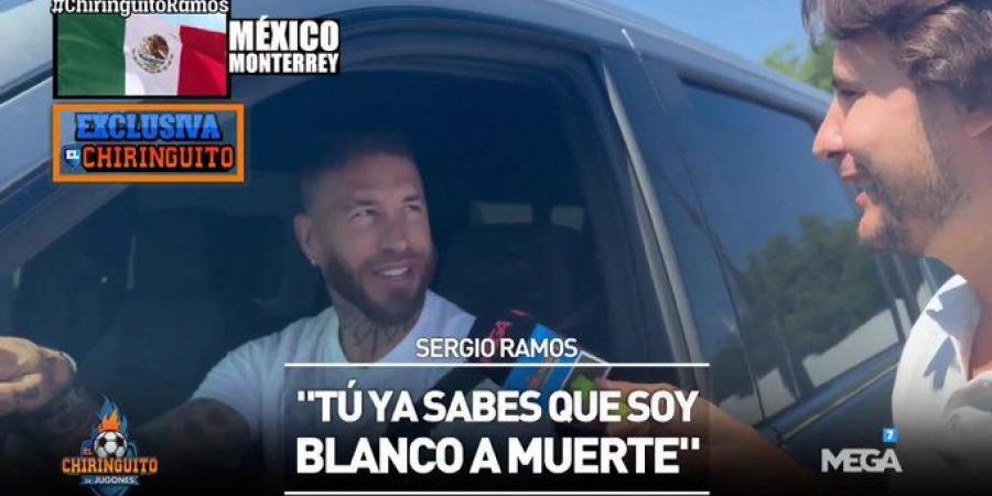 سيرجيو
      راموس:
      سأحفز
      مبابي
      قبل
      الكلاسيكو..
      وأنا
      مدريدي
      حتى
      النهاية