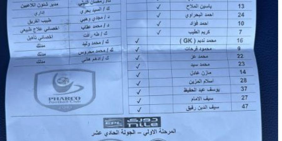 يورتشيتش
      يعلن
      تشكيل
      بيراميدز
      الرسمي
      لمواجهة
      فاركو
      فى
      الدوري