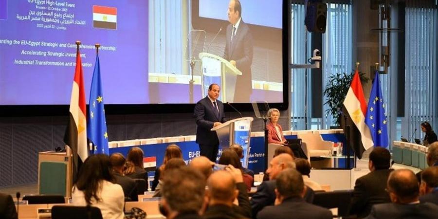 قمة
      مصر
      والاتحاد
      الأوروبي..
      دعم
      اقتصادي
      جديد
      وتأكيد
      على
      القضايا
      الإقليمية