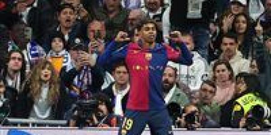 أطلق
      شرارتها
      لامين
      يامال..حرب
      التصريحات
      تشتعل
      بين
      ريال
      مدريد
      وبرشلونة
      قبل
      الكلاسيكو
      الإسباني