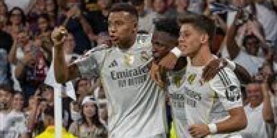 تشكيل
      ريال
      مدريد
      لمواجهة
      فالنسيا
      في
      الدوري
      الإسباني..
      مبابي
      وبيلينجهام
      يقودان
      الهجوم