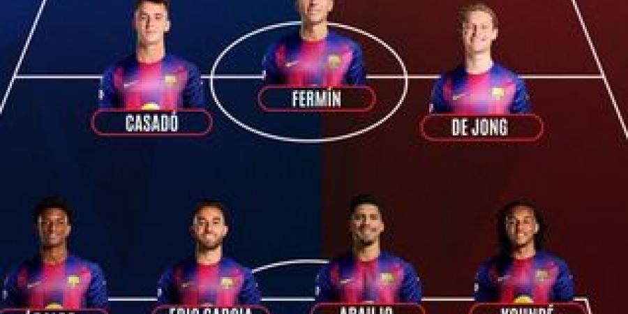 تشكيل
      برشلونة
      الرسمي
      ضد
      إلتشي
      في
      الدوري
      الإسباني