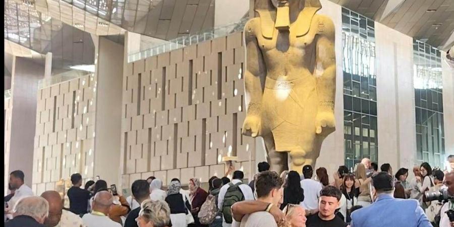 "البوابة نيوز" داخل المتحف الكبير.. حين تنطق الحجارة والحضارة عن عظمة المصريين التي لا يطويها الزمن