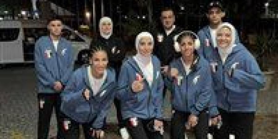 بعثة منتخب الملاكمة تغادر إلى السعودية للمشاركة في دورة ألعاب التضامن الإسلامي