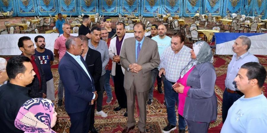 محافظ سوهاج يتفقد اللجان الانتخابية استعدادًا لانتخابات مجلس النواب