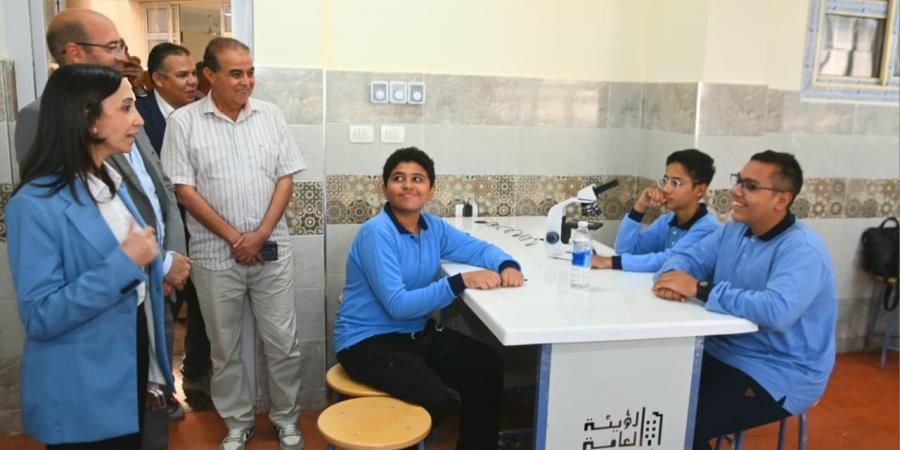 محافظ البحيرة تتفقد مدرسة STEM بدمنهور.. أول صرح تعليمي متخصص لدعم المتفوقين