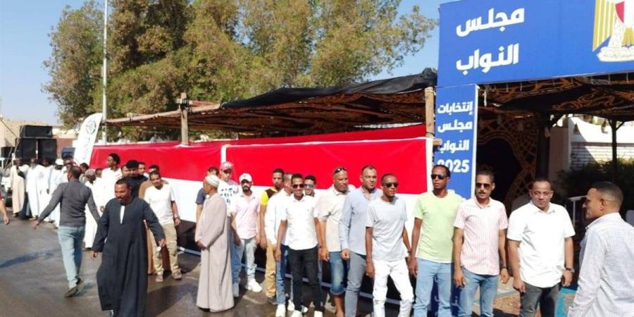 إقبال على لجان القصير بالبحر الأحمر للتصويت في انتخابات مجلس النواب