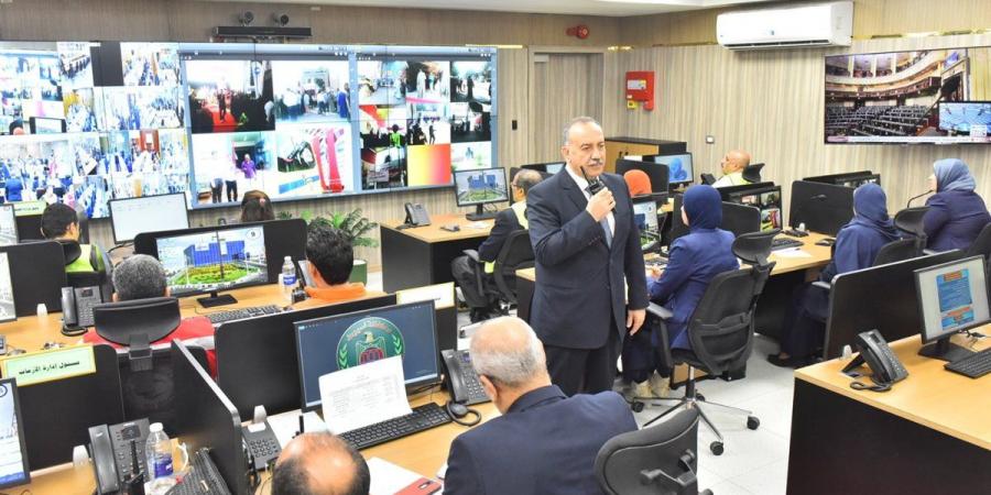 محافظ أسيوط يترأس غرفة العمليات المركزية لانتخابات مجلس النواب 2025
