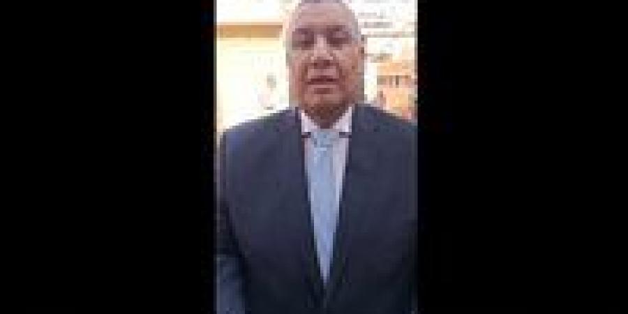 النائب مصطفى سالم يدلي بصوته في انتخابات مجلس النواب بسوهاج: المشاركة واجب وحق دستوري - فيديو