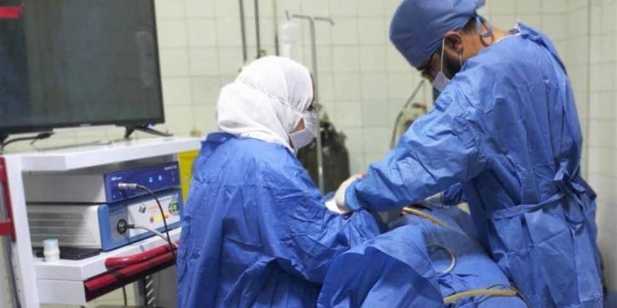 استئصال أورام القولون باستخدام أحدث تقنيات مناظير الجهاز الهضمي بمستشفيات قنا الجامعية
