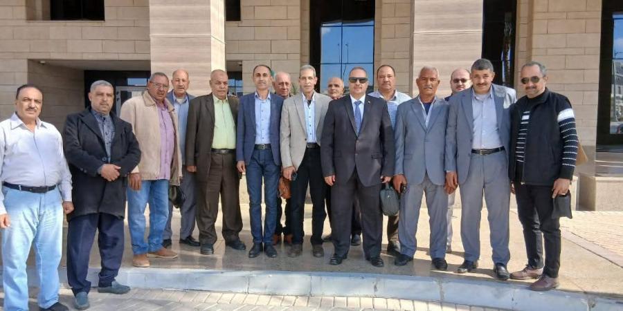 رئيس الإدارة المركزية للأمن يكرم مدير ومسئولي الأمن بتعليم بني سويف