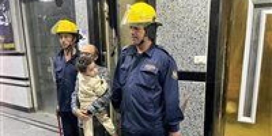 أمن الفيوم يُنقذ طفلا ووالده احتجزا داخل مصعد