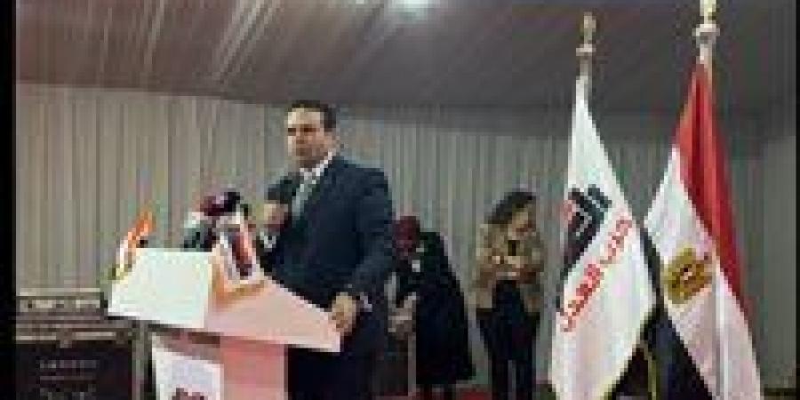 النائب عبد المنعم إمام: حزب العدل يضع الكرامة أولًا ويؤمن بالعمل من أجل المواطن