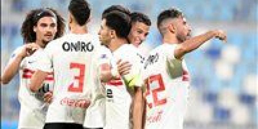 فقرة بدنية قوية للاعبي الزمالك استعدادًا لمواجهة زيسكو في الكونفيدرالية