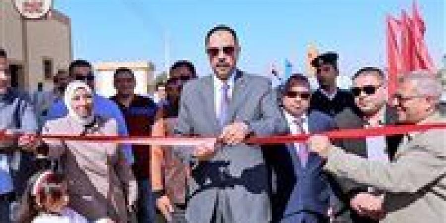 محافظ سوهاج يفتتح مشروع إنشاء وتشغيل شوادر المراغة الجديدة على مساحة 2520 متر مربعا