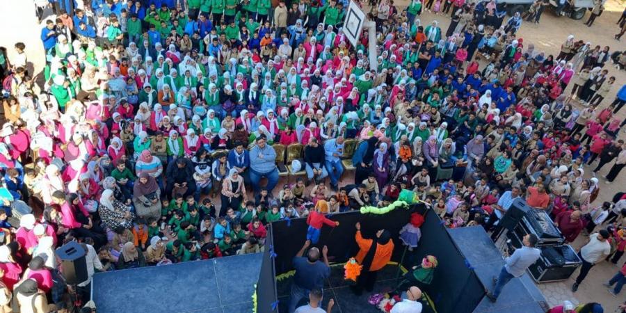 قافلة قصور الثقافة تواصل فعالياتها بقرى "حياة كريمة" بالغربية