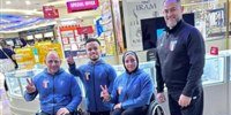 منتخب مصر لرفع الأثقال البارالمبي يتجه إلى الرياض للمشاركة بدورة التضامن الإسلامي