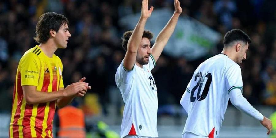 بمشاركة الدباغ وحمدان.. منتخب فلسطين يسقط أمام إقليم كاتالونيا بهدفين