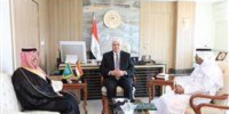 وزير التعليم العالي يبحث تعزيز الشراكة مع السفير السعودي في القاهرة