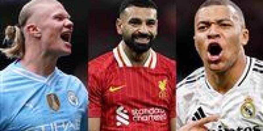 هالاند ومبابي وصلاح.. صراع عالمي على جائزة أفضل مهاجم بجلوب سوكر 2025