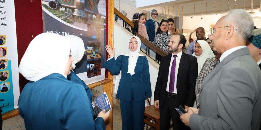 رئيس جامعة المنيا يفتتح الملتقى التوظيفي الخامس لكلية السياحة والفنادق