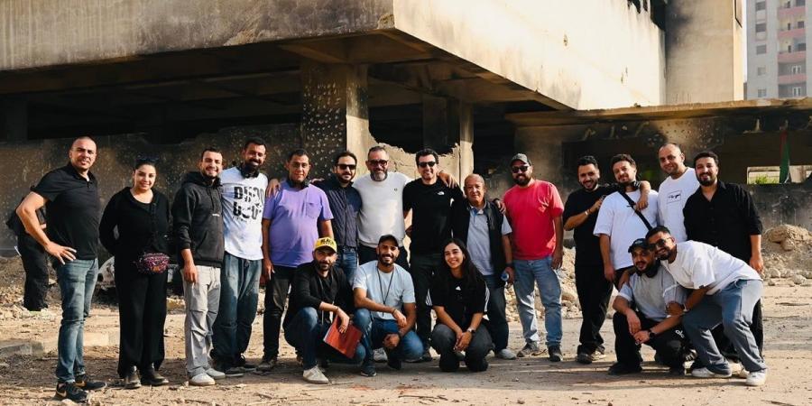 كواليس تصوير أولى مشاهد "الحب والحرب" لـ منة شلبي وإياد نصار