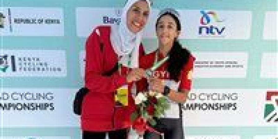 جودي محمد السيد تخطف فضية أفريقيا للدراجات بكينيا