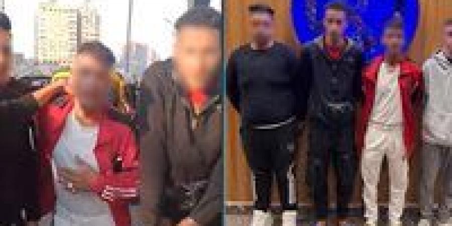 خالفوا قرارات منع السير.. ضبط 4 سائقين توك توك بمنطقة الساحل