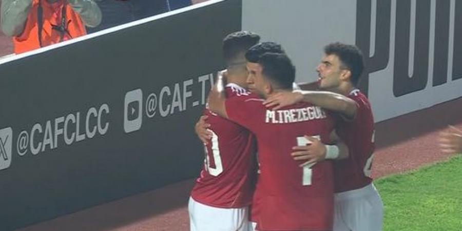 دوري أبطال أفريقيا: محمد شريف يسجل الهدف الثاني للأهلي في مرمى شبيبة القبائل بصناعة أشرف بن شرقي