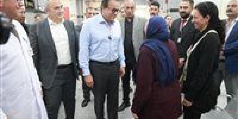 وزير الصحة يتفقد تطوير مبنى العيادات الخارجية بمستشفى الجمهورية التعليمي ويؤكد دعمه الكامل لاستدامة المنظومة الصحية