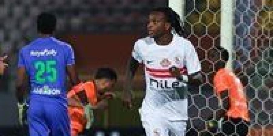 شيكو بانزا ينتظم في تدريبات الزمالك استعدادًا لمواجهة زيسكو الزامبي