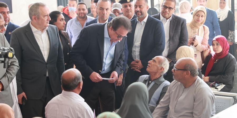 وزير الصحة يفتتح تطوير أقسام الطوارئ والعيادات الخارجية بمستشفى المطرية التعليمي والمعهد القومي للكلى والمسالك ويُشيد بمستوى الجودة