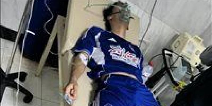 تعرف علي تطورات الحالية الصحية للاعب دمياط عبدالله عرفة بعد تعرضه لإغماء مفاجئ في مباراة رأس البر